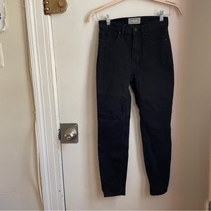 Everlane Jean - black - sz 26, ankle cut